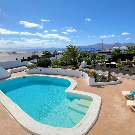 Brilliant Puerto Del Carmen Dos Piedras 4 Bedrooms Private Pool Rustic Styled Interior *